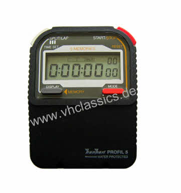 Profil 25 Hanhart Stoppuhr Bedienungsanleitung Tischstoppuhr